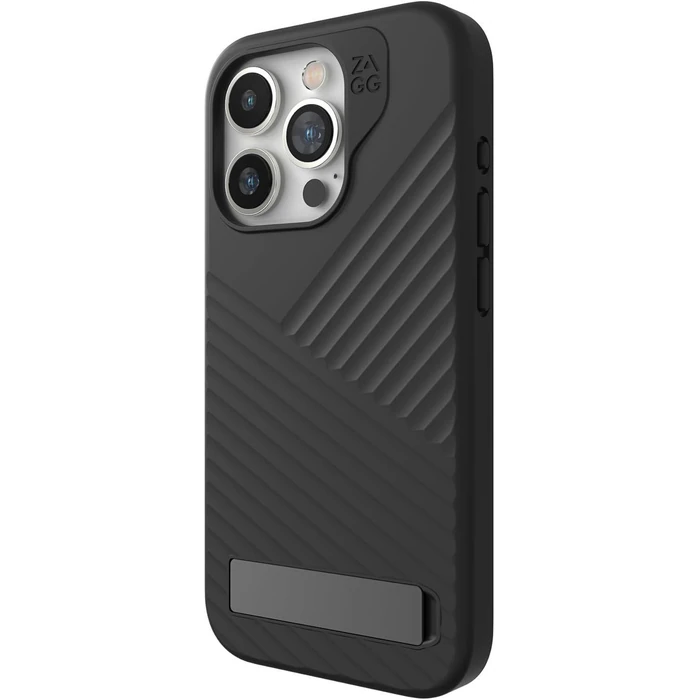 Zagg Denali Snap with Kickstand Phone Case for iPhone 15 Pro - Black by Zagg - Image 2
