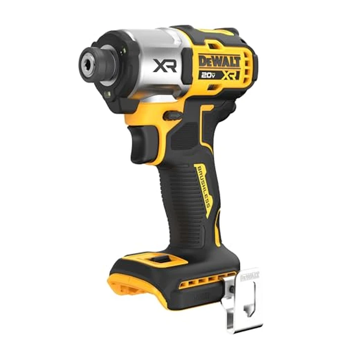 DEWALT 20V MAX XR Impact Driver, 1/4 Inch High Torque Brushless 3 Speed Premium Cordless with LED Light, Extended Runtime, Tool Only (DCF845B) by DEWALT - Used - Like New condition