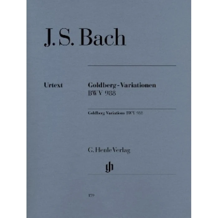 Goldberg Variations BWV 988 (English, French and German Edition) (Multilingual Edition) by G. Henle Verlag - Used - Very Good condition - US$7.49