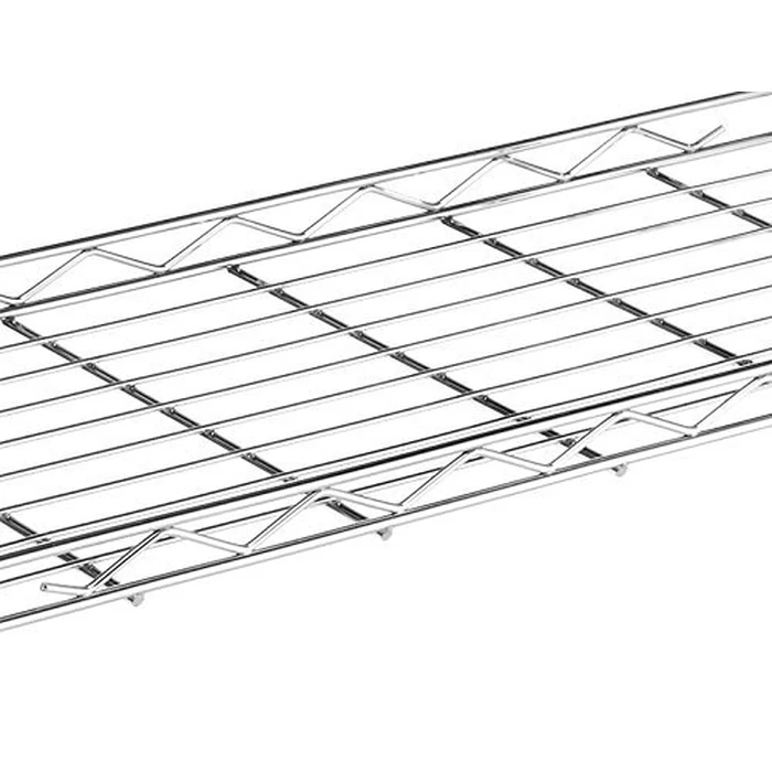 Whitmor 3 Tier Shelving Unit with Wheels, Adjustable Heavy Duty Metal Storage Shelves, 400 lbs Capacity per Shelf, 1200 lbs Total for Home, Garage, Workshop, 23" L x 9" W x 32" H, Chrome by Whitmor - Used - Very Good condition - US$39.19
