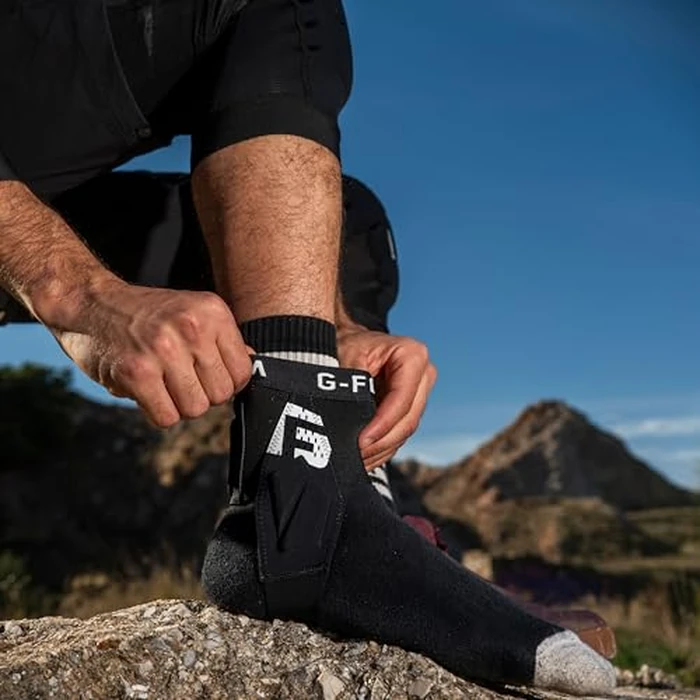 G-Form X4 Ankle Guards, Black, Youth O/S by G-Form - Image 3