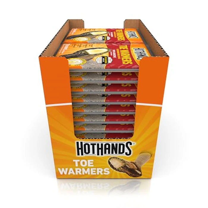 HotHands Toe Warmers - Long Lasting, Odorless, Air Activated - Up to 8 Hours of Heat - 40 Pair by HotHands - Image 1