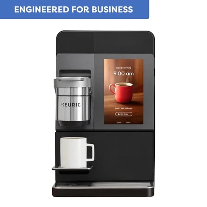 Keurig K-4500 Large Business Single Serve Coffee and Specialty Beverage Café System, Plumbed, Silver/Black by Keurig - Image 2