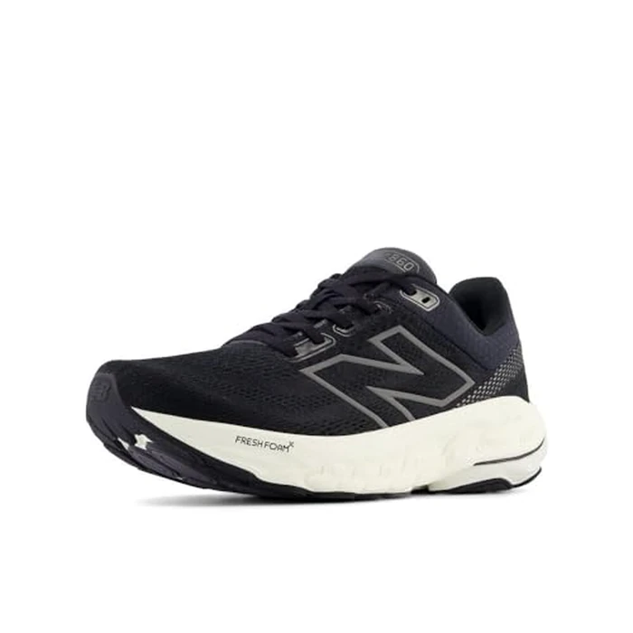 New Balance Women's Fresh Foam X 860 V14 Running Shoe, Black/Phantom/Angora, 8 N by New Balance - Used - Very Good condition
