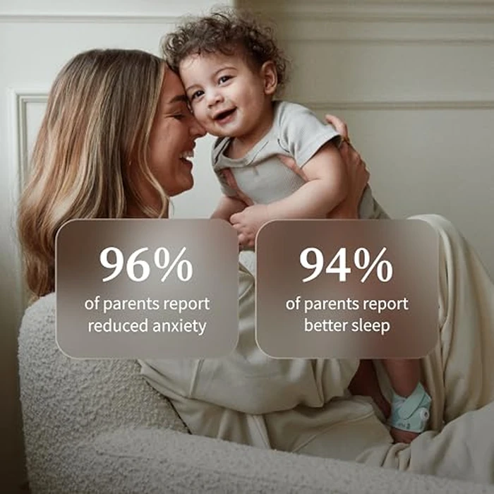 Owlet Dream Sight (Gen 3) Smart Video Baby Monitor | 2K HD Camera w/Night Vision | Detects Crying, Motion & Temperature | Customizable Alerts | Two-Way Talk | Secure Wi-fi by Owlet - Image 6