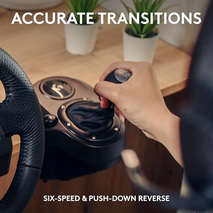 Logitech G Driving Force Shifter - Compatible with G29, G920 & G923 Racing Wheels for-PlayStation-5-Playstation-4-Xbox-Series X|S-Xbox-One, and-PC by Logitech G - Image 2