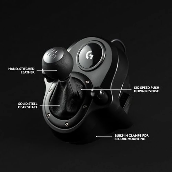 Logitech G Driving Force Shifter - Compatible with G29, G920 & G923 Racing Wheels for-PlayStation-5-Playstation-4-Xbox-Series X|S-Xbox-One, and-PC by Logitech G - Image 4