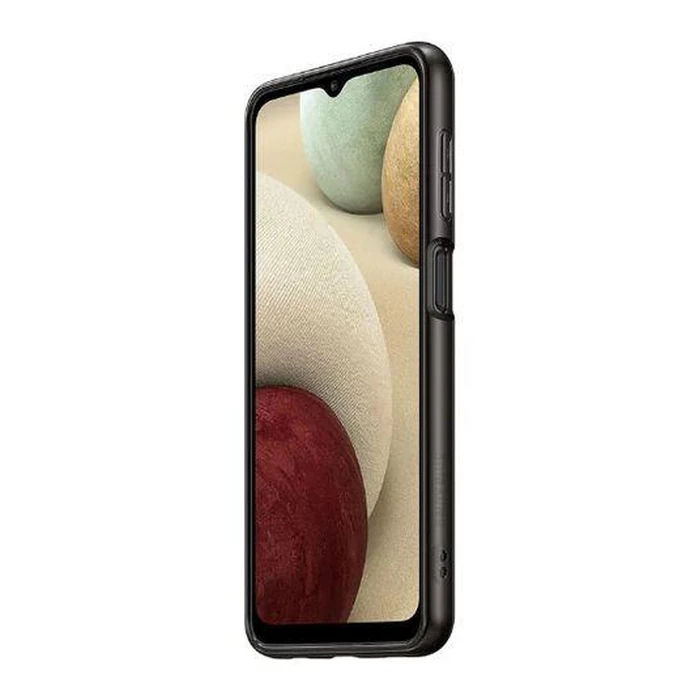 Samsung Soft Clear Cover for Galaxy A12 - Black by Samsung - Image 2