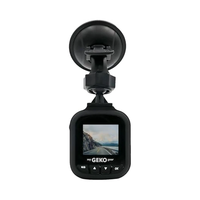 GekoGear Orbit 130 Dashcam 1080P Full HD, 120 degrees Wide Angle, Motion Detection, G-Sensor, Loop Recording, Parking Mode, 1.5" Display, Includes 8GB MicroSD by myGEKOgear - Image 3