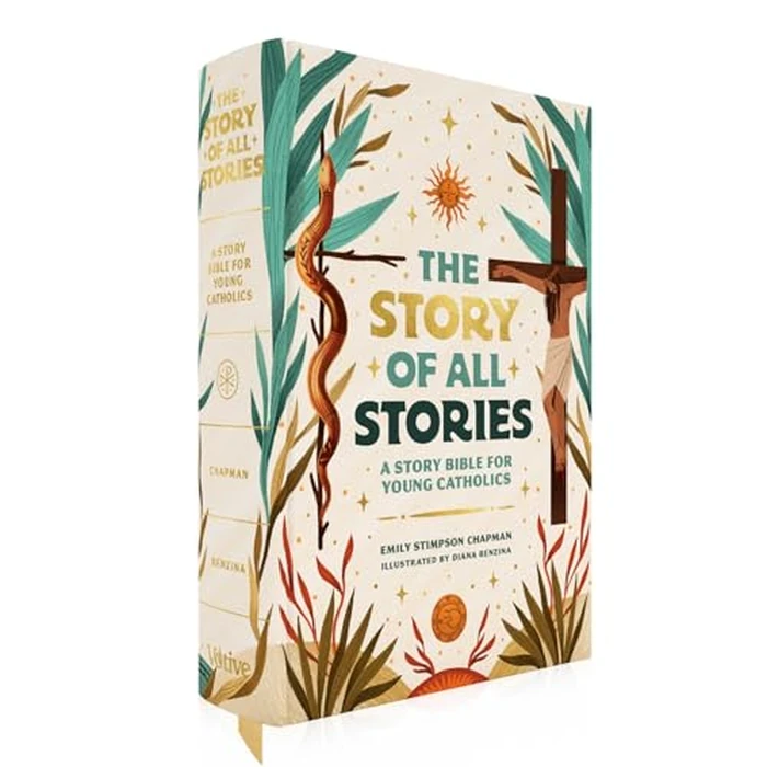 The Story of All Stories: A Story Bible for Young Catholics (Ages 7-13) - Catholic Children’s Bible Storybook for Learning Scripture, Catholic Faith ... from Saints, Popes, and Church Fathers by Word on Fire - Used - Very Good condition