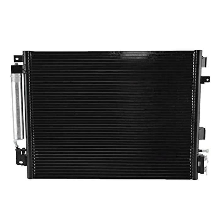TRQ A/C Condenser and Receiver Drier Assembly with Transmission Oil Cooler with Power Steering Cooler Compatible with 12-21 Dodge Challenger 09-21 Dodge Charger 2009-2021 Chrysler 300 by TRQ - Used - Acceptable condition