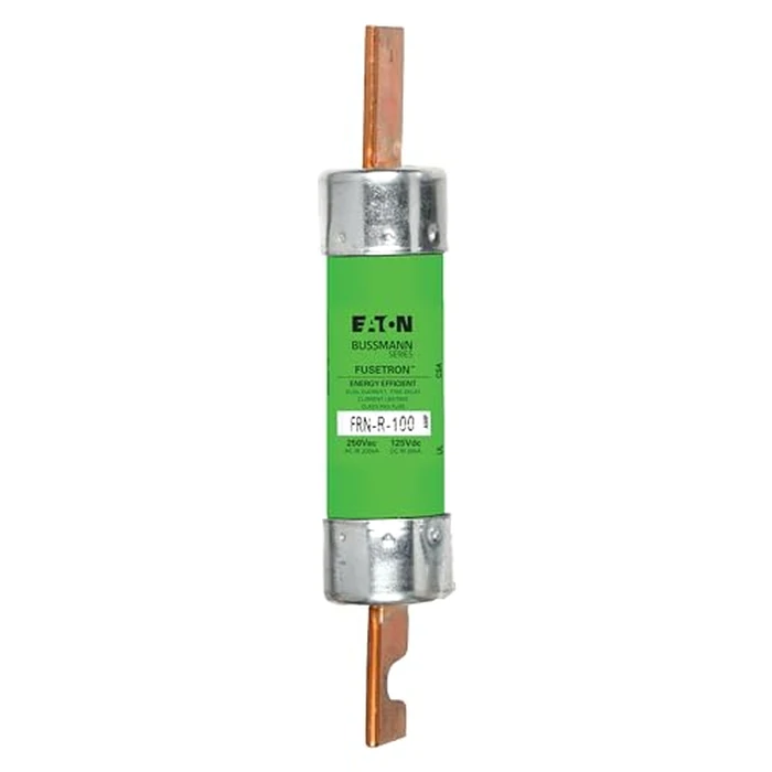 Bussmann BP/FRN-R-100 100 Amp Fusetron Dual Element Time-Delay Current Limiting Class RK5 Fuse, 250V Carded UL Listed by Bussmann - Used - Like New condition - CA$23.84