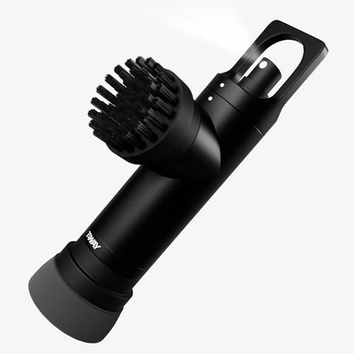 Golf Club Brush Cleaner with Water Spray Bottle and Sponge - Clean Golf Clubs Golf Balls Shoes All at Once - Heavy Duty - Golf Cleaning Device - Golf Accessories- USA Company (Matte Black) by Sprush - Used - Like New condition