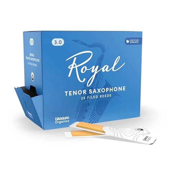 Royal by D'Addario Tenor Sax Reeds, Strength 3, 25-pack by D'Addario - Used - Like New condition
