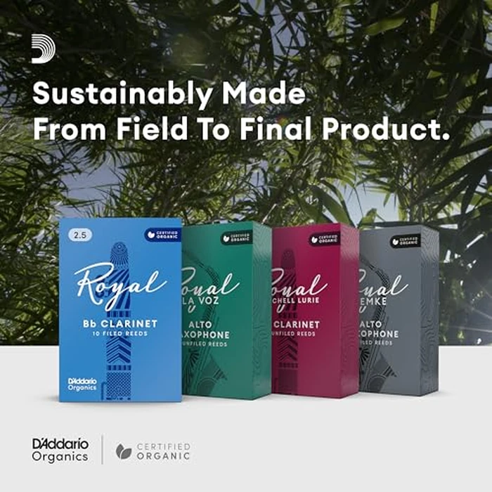 Royal by D'Addario Tenor Sax Reeds, Strength 3, 25-pack by D'Addario - Image 6