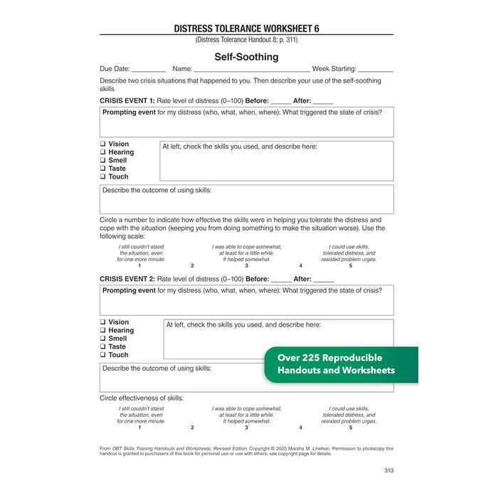 DBT Skills Training Handouts and Worksheets by The Guilford Press - Image 4