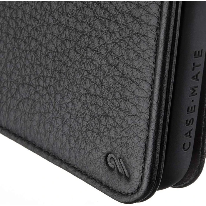 Case-Mate Wallet Folio Genuine Leather Phone Case for Google Pixel 3 XL - Black by Case-Mate - Image 6