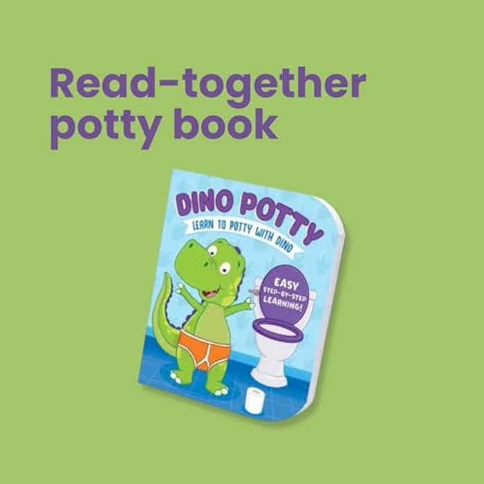 Dino Potty: Fun & Encouraging Potty Training Book for Toddlers Ages 2+ - Rhyming Children’s Book for Boys & Girls - Toddler Potty Book with Colorful Pictures - Perfect Toilet Training Gift by Kidsbooks - Image 2
