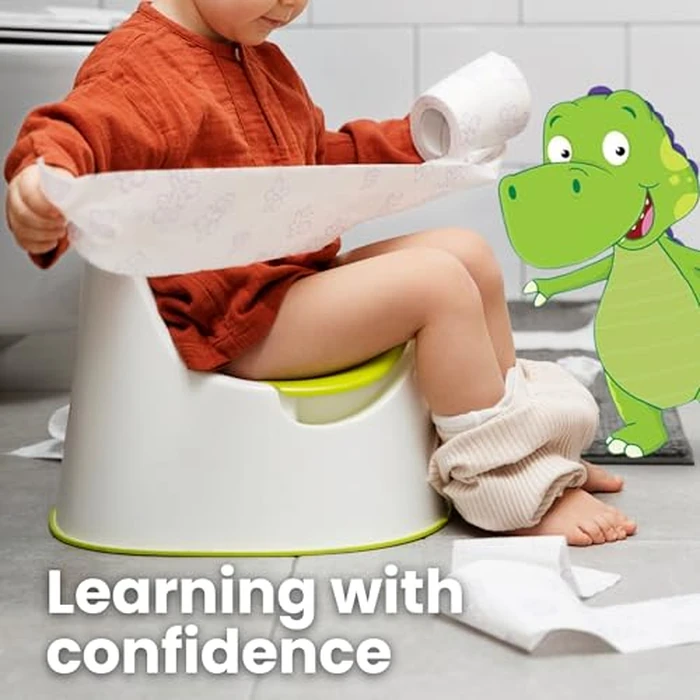 Dino Potty: Fun & Encouraging Potty Training Book for Toddlers Ages 2+ - Rhyming Children’s Book for Boys & Girls - Toddler Potty Book with Colorful Pictures - Perfect Toilet Training Gift by Kidsbooks - Image 5