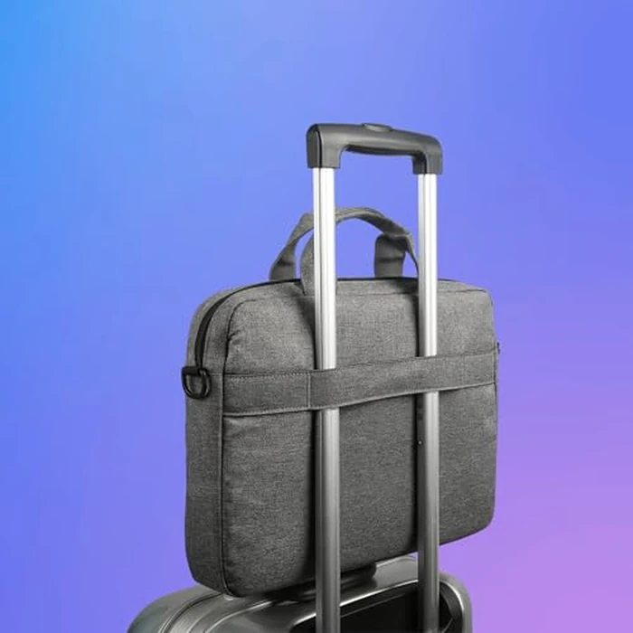 Lenovo Laptop Carrying Case T210, 15.6-Inch Laptop and Tablet, Sleek Design, Durable and Water-Repellent Fabric, Business Casual or School, GX40Q17231 Casual Toploader - Grey by Lenovo - Image 5