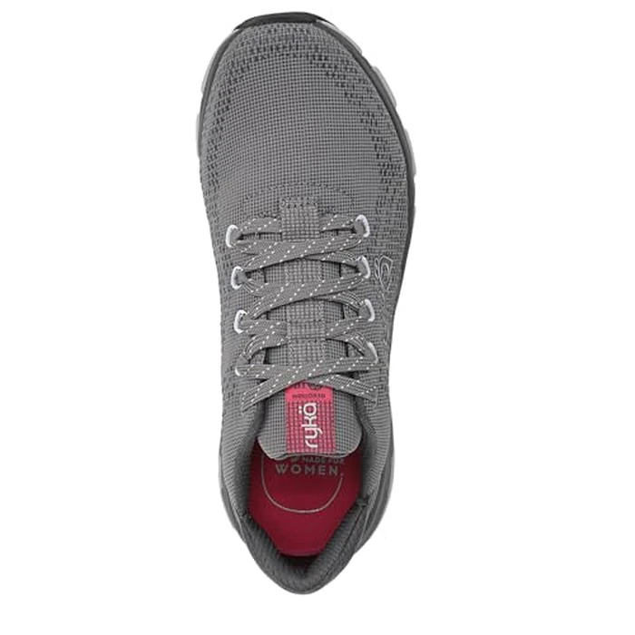 Ryka Womens Devotion X TR Hiking Shoes Sky Grey Fabric 8 W by Ryka - Image 5