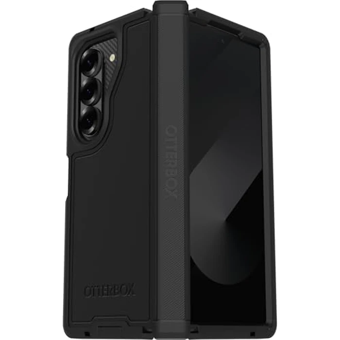 OtterBox Galaxy Z Fold6 Defender Series XT Case - Black, screenless, Rugged Hinge Protection, Lanyard Attachment, PowerShare and Wireless Charging Compatible by OtterBox - Image 4