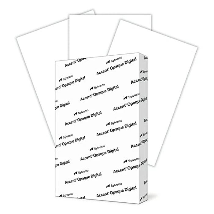 Accent Opaque White Printer Paper, 11” x 17” 40lb Bond/100lb Text Copy Paper - 250 Sheets (1 Ream) - Premium Smooth Finish Computer Paper, 97 Bright, 148gsm - Multipurpose White Copy Paper - 188081R by Accent - Used - Like New condition