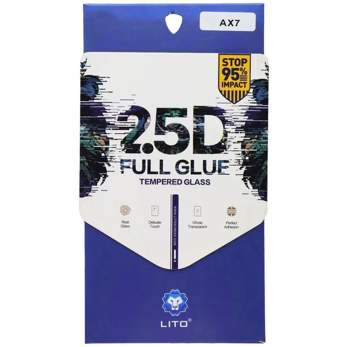 LITO 2.5D Full Glue Tempered Glass Screen Protector for Oppo AX7 - Clear by LITO - Refurbished - Brand New condition - US$8.28