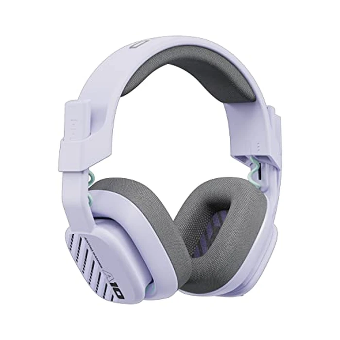 Logitech G Astro A10 Gen 2 Cross-Platform Wired Gaming Headset for PlayStation 5/4, Xbox S|X, Nintendo Switch, PC: 3.5mm Headphone Jack, 32mm Drivers, Flip-to-Mute Mic, Over-Ear - Lilac by ASTRO Gaming - Used - Acceptable condition