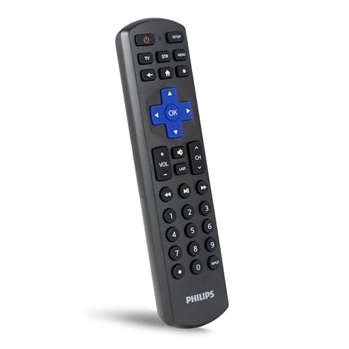 Universal Remote Control by Philips, Roku Replacement Remote, Compatible with Samsung, Smart TVs, 2 Device, Black, SRP6320R/27 by Philips - Image 5