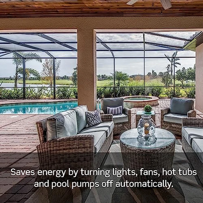 Leviton Countdown Timer Switch for household lights, heaters and exhaust fans, 30 min, 1-2-4 hour, No Neutral Wire Required, Single Pole, 15A, 1/2 HP/9.8A Fan/Motor, DT104-1LW, White by Leviton - Image 6