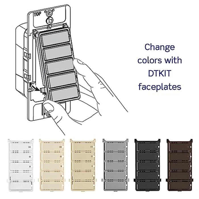 Leviton Countdown Timer Switch for household lights, heaters and exhaust fans, 30 min, 1-2-4 hour, No Neutral Wire Required, Single Pole, 15A, 1/2 HP/9.8A Fan/Motor, DT104-1LW, White by Leviton - Image 7