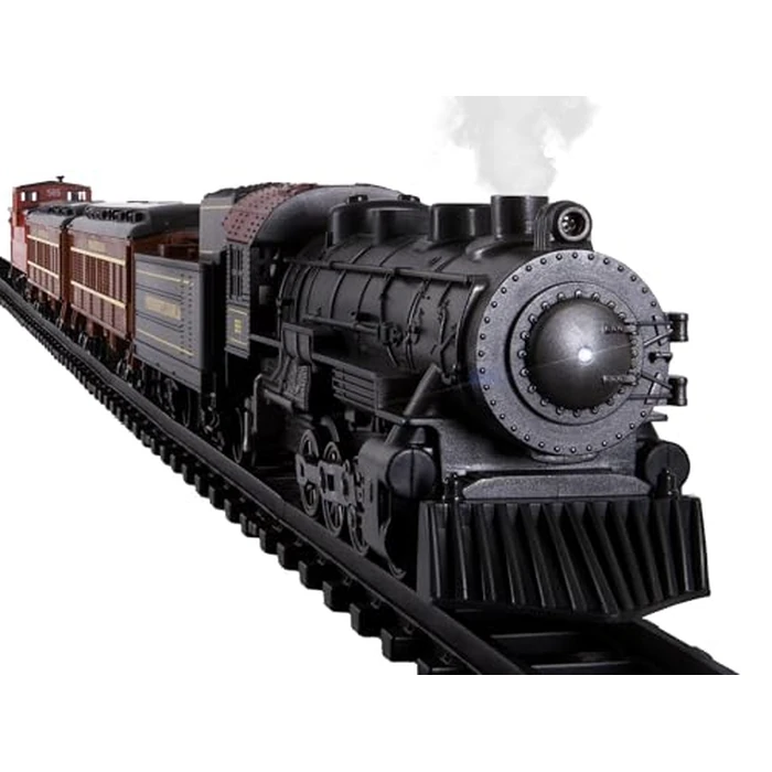 Lionel Pennsylvania Flyer Battery O Gauge Toy Train Set with Remote, Locomotive, Train Cars, & Track with Authentic Train Sounds, Lights, & Water Vapor Smoke Effects for Kids 4+ by Lionel - Image 2