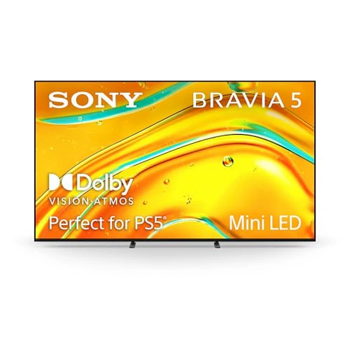 Sony BRAVIA 5 75 Inch TV, Mini LED, 4K Smart Google TV, XR Processor with AI Technology,120hz Television with Dolby Vision/Atmos, Exclusive Features for PlayStation(R)5, K-75XR50 by Sony - Image 1