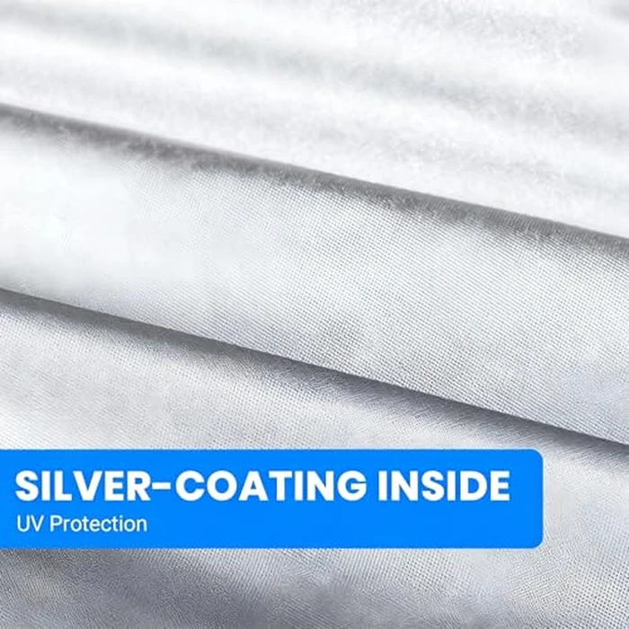 Favoto Bike Cover Outdoor Waterproof Bicycle Cover Thicken Oxford Windproof UV Sun Snow Dustproof with Lock Hole Storage Bag for Mountain Road City Bike Beach Cruiser Sport Bike by Favoto - Image 7