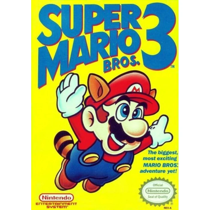 Super Mario Bros. 3 by Nintendo - Used - Acceptable condition - US$19.95