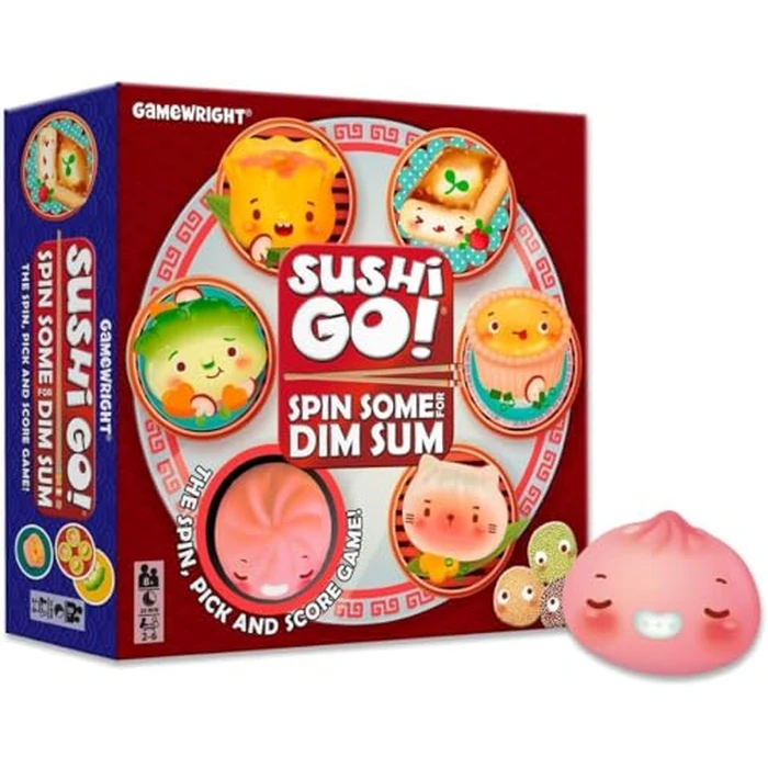 Gamewright - Sushi Go! Spin Some for Dim Sum Board Game by CEACO - Image 1