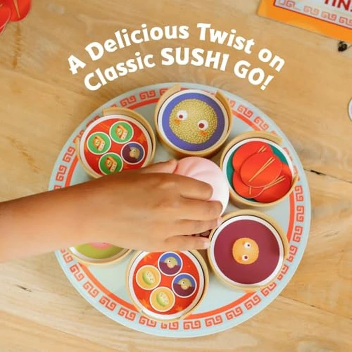 Gamewright - Sushi Go! Spin Some for Dim Sum Board Game by CEACO - Image 3