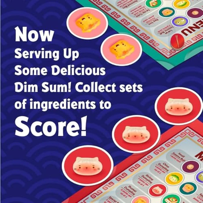 Gamewright - Sushi Go! Spin Some for Dim Sum Board Game by CEACO - Image 4