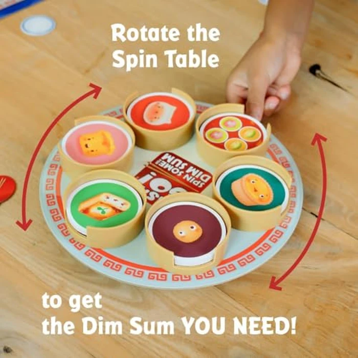Gamewright - Sushi Go! Spin Some for Dim Sum Board Game by CEACO - Image 5