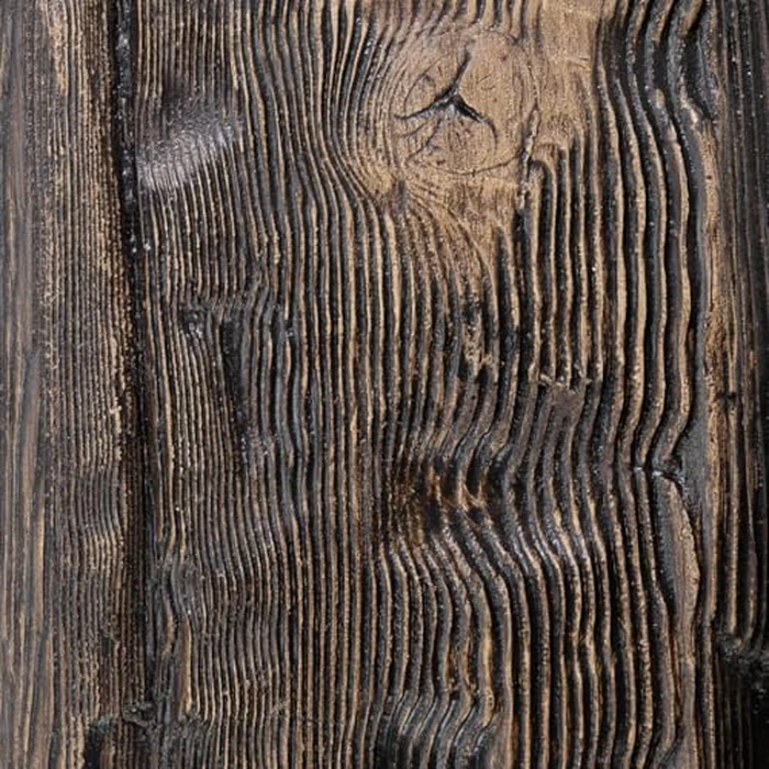 Heritage Timber Salvaged Timber Faux Wood Beam, 3-Sided (U-Beam), 5 1/2"W x 5 1/2"H x 72"L, Kona Brown Finish by Ekena Millwork - Image 2