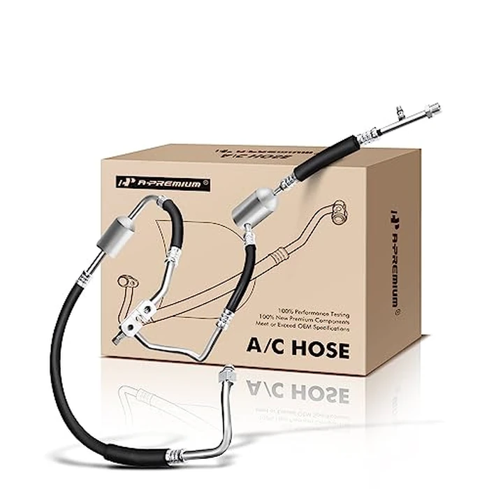 A-Premium A/C Suction Hose & Discharge Line Hose Assembly Compatible with Ford F-150, F-250, F-350, Bronco, 1989 1990 1991 1992 1993, OHV by A-Premium - Used - Like New condition - US$39.00