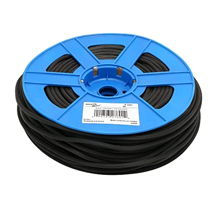 Prime-Line Products P 7601 Screen Retainer Spline, .230-in(15/64-in), 250-ft Roll, Black by Prime-Line - Image 1