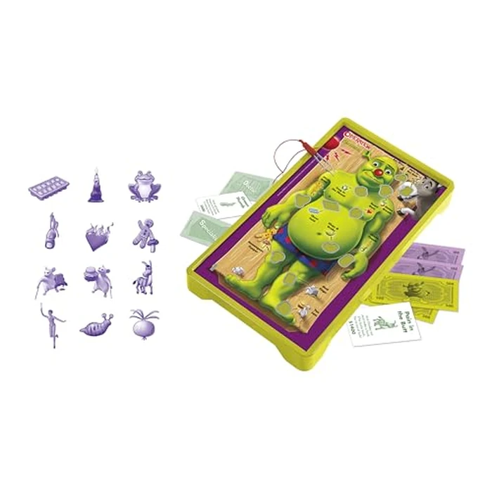 Operation: Shrek Board Game, Featuring 12 Custom Shrek “Funatomy” Pieces from Pixie Bites to Pain in The Butt Donkey, Classic Electronic Remove The Objects or Get The Buzzer Game, Officially Licensed by USAOPOLY - Image 2