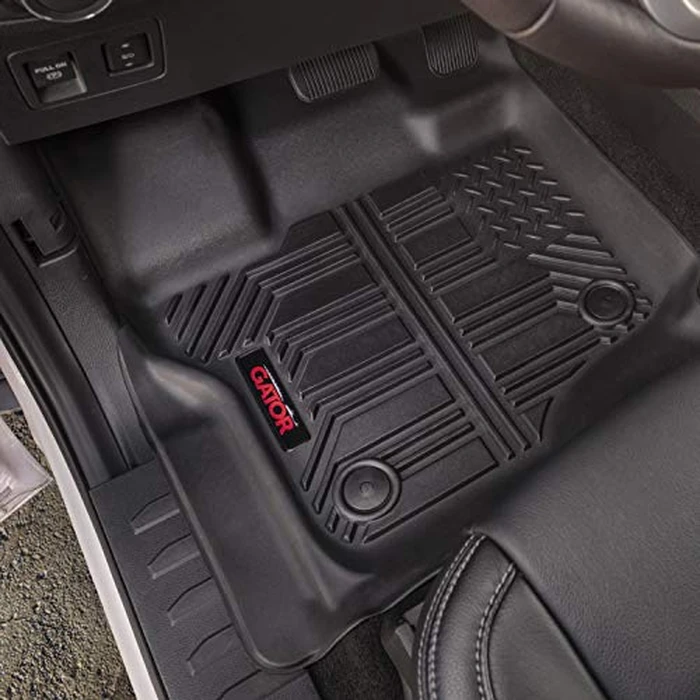 Gator 79611 Black Front and 2nd Seat Floor Liners Fits 2015-20 Ford F-150 SuperCrew by Husky Liners - Used - Like New condition - CA$113.56