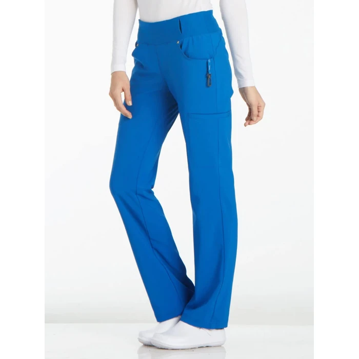 Cherokee iFlex CK002 Mid Rise Pull-On Pant Royal M Tall by Cherokee - Image 3