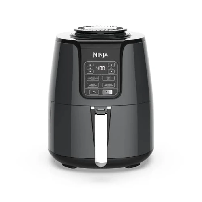 Ninja AF100C Air Fryer, 4-Qt Capacity, Non-Stick, Air Fry, Roast, Reheat, Dehydrate, Charcoal Grey (Canadian Version) - Perfect for Nutritional Cooking with Air Fryer Accessories by Ninja - Used - Acceptable condition - CA$69.03
