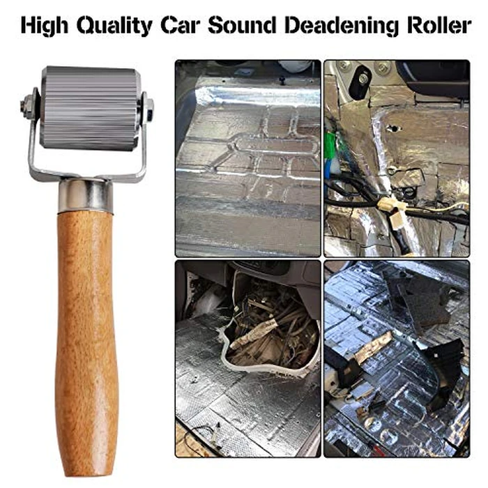 Car Sound Deadening Roller Metal Installation Tool 3 Pcs for Auto Noise Roller Car Sound Deadener Application Installation Tool Rolling Wheel Interior Accessories by FCHO - Image 5