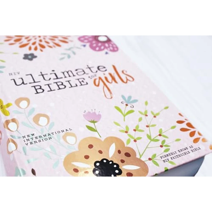 NIV, Ultimate Bible for Girls, Faithgirlz Edition, Hardcover: The Perfect Christian Faith Gift for Your Tween Girl, Age 8-12 by HarperCollins Children's Books - Used - Acceptable condition - US$6.03