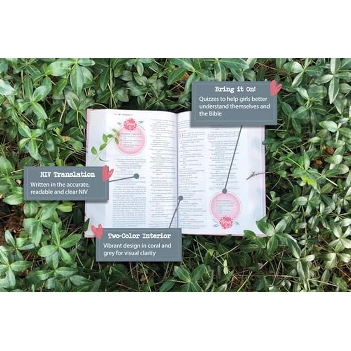 NIV, Ultimate Bible for Girls, Faithgirlz Edition, Hardcover: The Perfect Christian Faith Gift for Your Tween Girl, Age 8-12 by HarperCollins Children's Books - Image 3